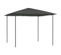 vidaXL Cenador gris antracita 3x3x2,6 m 160 g/m²