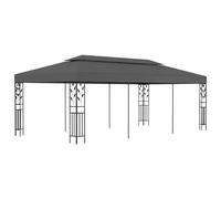 vidaXL Cenador de Jardín Toldo Carpa para Fiestas Bodas Exterior Color Taupé, Antracita, y mas