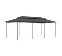 vidaXL Cenador gris antracita 600x298x270 cm