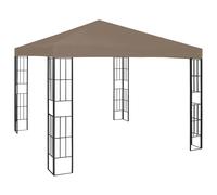 Cenador Gris Taupe 3x3 M Vidaxl