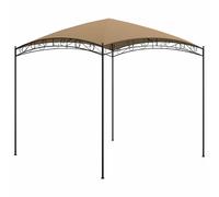 vidaXL Cenador gris taupé 3x3x2,65 m 180 g/m²