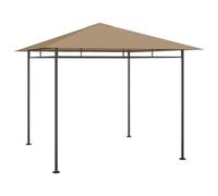 Cenador Gris Taupé 3x3x2,7 M 180 G/m² Vidaxl