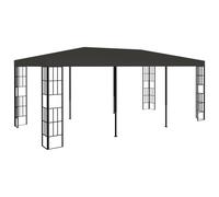 vidaXL Cenador Playa Exterior Gazebo Parasol Quiosco Jardín Patio Cubre Color Crema, Antracita, y mas