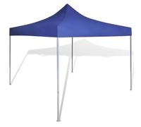 vidaXL Cenador Plegable Azul 3x3 m