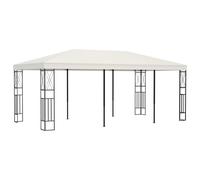 Cenador Tela Color Crema 3x6 M Vidaxl