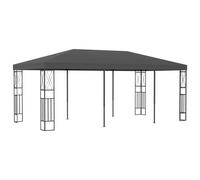 vidaXL Cenador Tela Jardín Terraza Exterior Pabellón Toldo Gazebo Patio Color Crema, Antracita, y mas