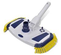 vidaXL Cepillo de cabeza de aspiradora para limpieza de piscina