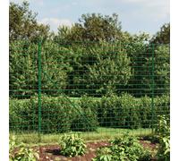 Vidaxl Cerca de Alambre con Pinchos de Anclaje 1,8x25 M Color Verde Green