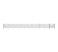 vidaXL Cerca de alambre de acero galvanizado gris antracita 1,8x25 m
