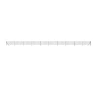 vidaXL Cerca de alambre de acero galvanizado gris antracita 1x25 m Antracita