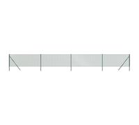 vidaXL Cerca de alambre verde 1x10 m Verde