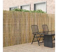 vidaXL Cerca de Bambú 500 x 180 cm Bambú Natural