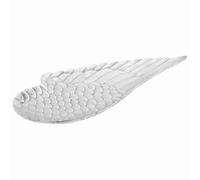 vidaXL Cesta de frutas 2 uds. Plateado 40 x 18 x 2.5 cm Aluminio