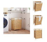 vidaXL Cesta de ropa de 44x34x64 cm, hecha de agua. - Cestas de ropa