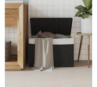 vidaXL Cesto para Sucia con Cesta Baño Ratán Sintético