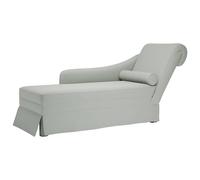 vidaXL Chaise longue respaldo apoyabrazos derecho terciopelo
