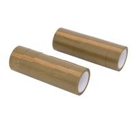 vidaXL Cinta de embalaje marrón 12 unidades 48 mm x 66 m