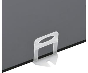 vidaXL Clips niveladores para baldosas, 2500 unidades, 3 mm