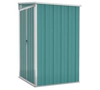 vidaXL Cobertizo de Jardín de Pared Acero Galvanizado Cubierta Organizador Color Antracita, Gris, Verde y mas