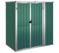 vidaXL Cobertizo Herramienta Acero Galvanizado Cubierta Organizador Color Antracita, Verde, Marrón y mas