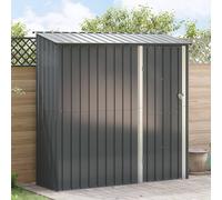vidaXL Cobertizos de jardín Antracita 203,5 x 73 x 200 cm Metal