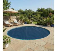 vidaXL Cobertura Solar para Piscina Extra Pesada Ø 300 cm 400 μm PE