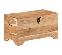 vidaXL Cofre de almacenamiento de madera de acacia maciza