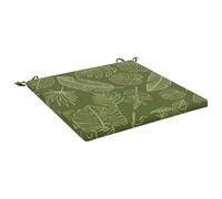 vidaXL Cojín de Asiento de 1 Pieza SOEST 100% Poliéster 80 x 80 x 3 cm