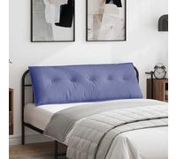 vidaXL Cojín de Espalda Azul jeans 140 x 19 x 50 cm tela
