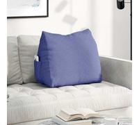 vidaXL Cojín de Espalda Azul jeans 60 x 20 x 50 cm tela