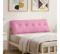 vidaXL Cojín de Espalda Rosa 140 x 19 x 50 cm tela