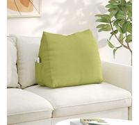 vidaXL Cojín de Espalda Verde claro 60 x 20 x 50 cm tela