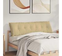 vidaXL Cojín de Espalda Verde grisáceo 160 x 50 cm Tela de Pana