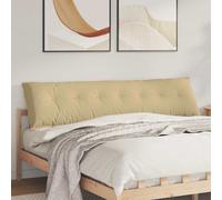 vidaXL Cojín de Espalda Verde grisáceo 200 x 50 cm Tela de Pana