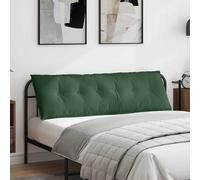 vidaXL Cojín de Espalda Verde Selva 160 x 50 cm Tela de Pana