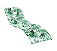 Vidaxl Cojín de Tumbona Tela Oxford Estampado de Hojas Leaf print