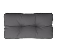vidaXL Cojín para sofá de palets Tela Gris Antracita 80x40x12 cm