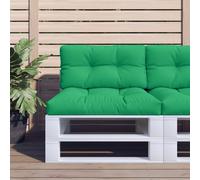vidaXL Cojín para sofá de palets tela verde 70x40x12 cm