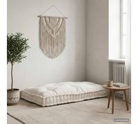 vidaXL Cojín para Sofá Pallet Crema 120 x 80 x 12 cm Tela