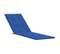 Vidaxl Cojín para Tumbona Real Gris 75x50x4cm Royal blue