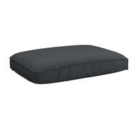 vidaXL Cojín Tela Oxford Negro 120 x 80 x 12 cm