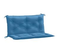 Vidaxl Cojines Banco Jardín Pack 2 Uds 100x50x7 Cm Antracita Melange Melange blue