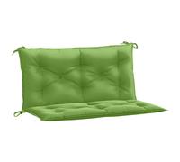 Vidaxl Cojines Banco Jardín Pack 2 Uds 100x50x7 Cm Antracita Melange Melange green
