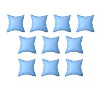 vidaXL Cojines hinchables para cubiertas de piscinas 10 uds PVC