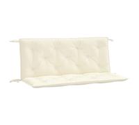 Vidaxl Cojines para Banco de Jardín 2 Uds Tela 120x50x7 Cm Antracita Cream