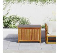 vidaXL Cojines para exterior 90x50x60,5 cm madera maciza acacia