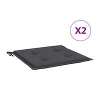 Vidaxl Cojines Silla de Jardín Oxford 50x50x3 Cm - Verde Anthracite