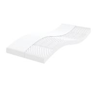 vidaXL Colchón de Espuma de 7 Zonas dureza 20 ILD Blanco 90x210 cm, colchón, colchón refrescante, colchón Blando, colchón de Cama