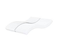 vidaXL Colchón de espuma dureza 2 3 blanco 80x200 cm