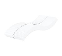 vidaXL Colchón de espuma dureza H2 H3 blanco 100x210 cm